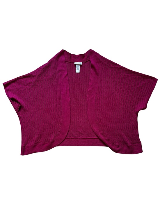Catherines Sweaters - Catherines Raspberry Open Cardigan size 3x